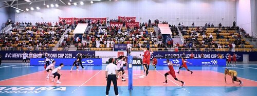 한국 <b>남자배구</b>, <b>AVC컵</b> 결승 좌절…<b>바레인</b>에 풀세트 접전 끝 패배